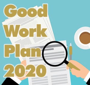 Good work plan 2020