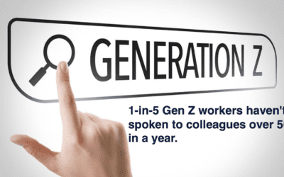 1-in-5 Gen Z workers haven’t spoken to colleagues over 50 in a year.