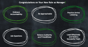 New role as a manager