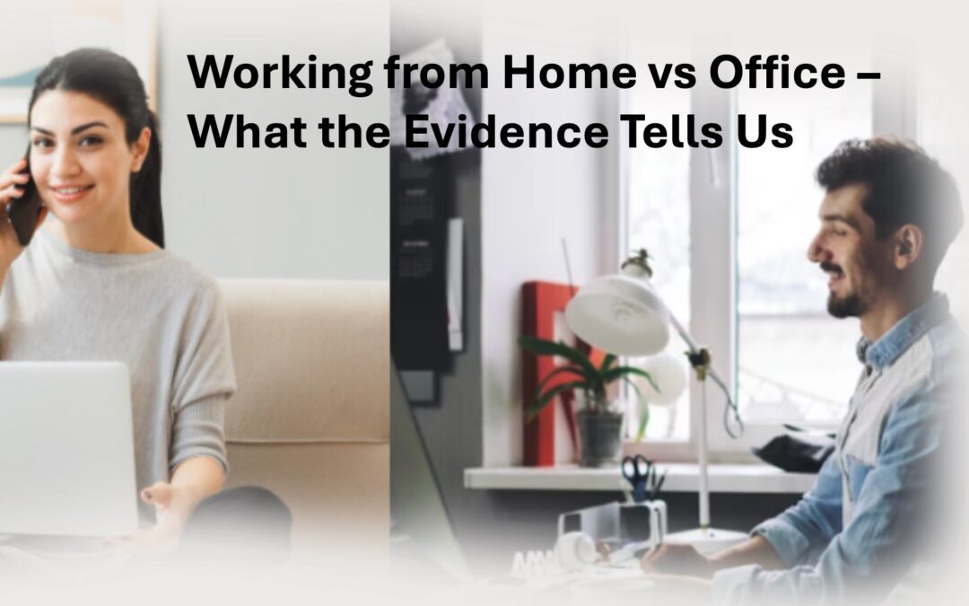 Working from Home vs. Office – What the Evidence Tells Us