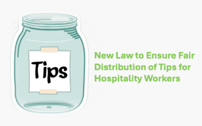 New Law to Ensure Fair Distribution of Tips for Hospitality Workers