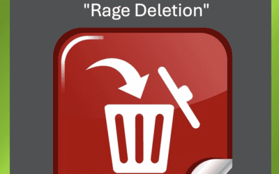 The Alarming Trend of “Rage Deletion”