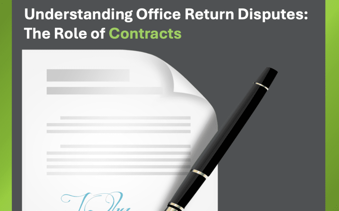 Understanding Office Return Disputes: The Role of Contracts