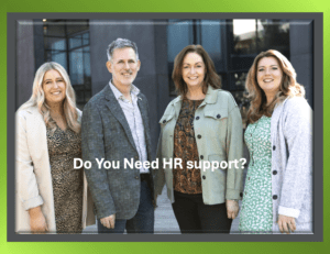 A group of four HR professionals