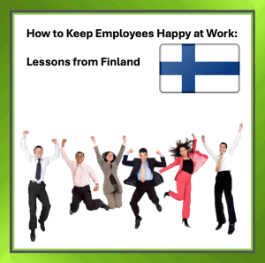 image Happy employees at work celebrating wellbeing and teamwork