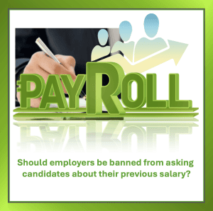 Payroll and salary records representing pay transparency, fair pay practices and equal pay in recruitment.